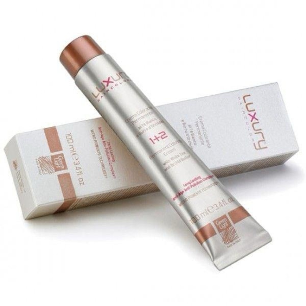 Luxury Haircolor Cream with White Tea and Orchid Butter in Intense Light Blonde